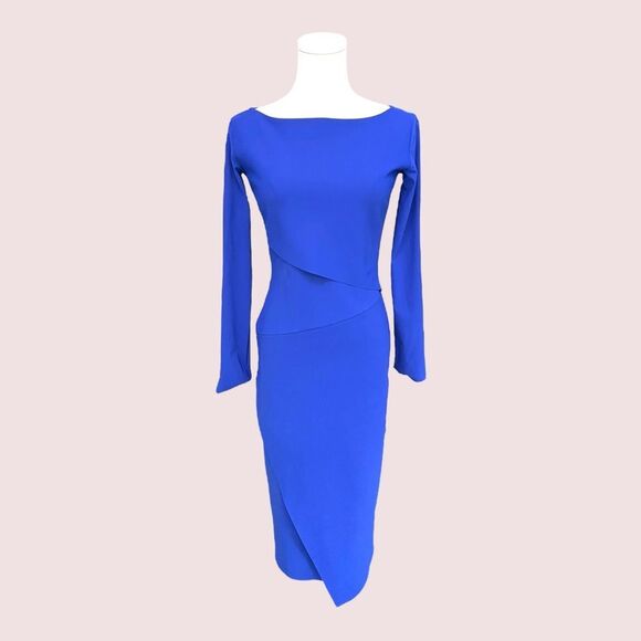 LA PETITE ROBE DI CHIARA BONI sheath midi in Blue Size EU 42 - Picture 2 of 12